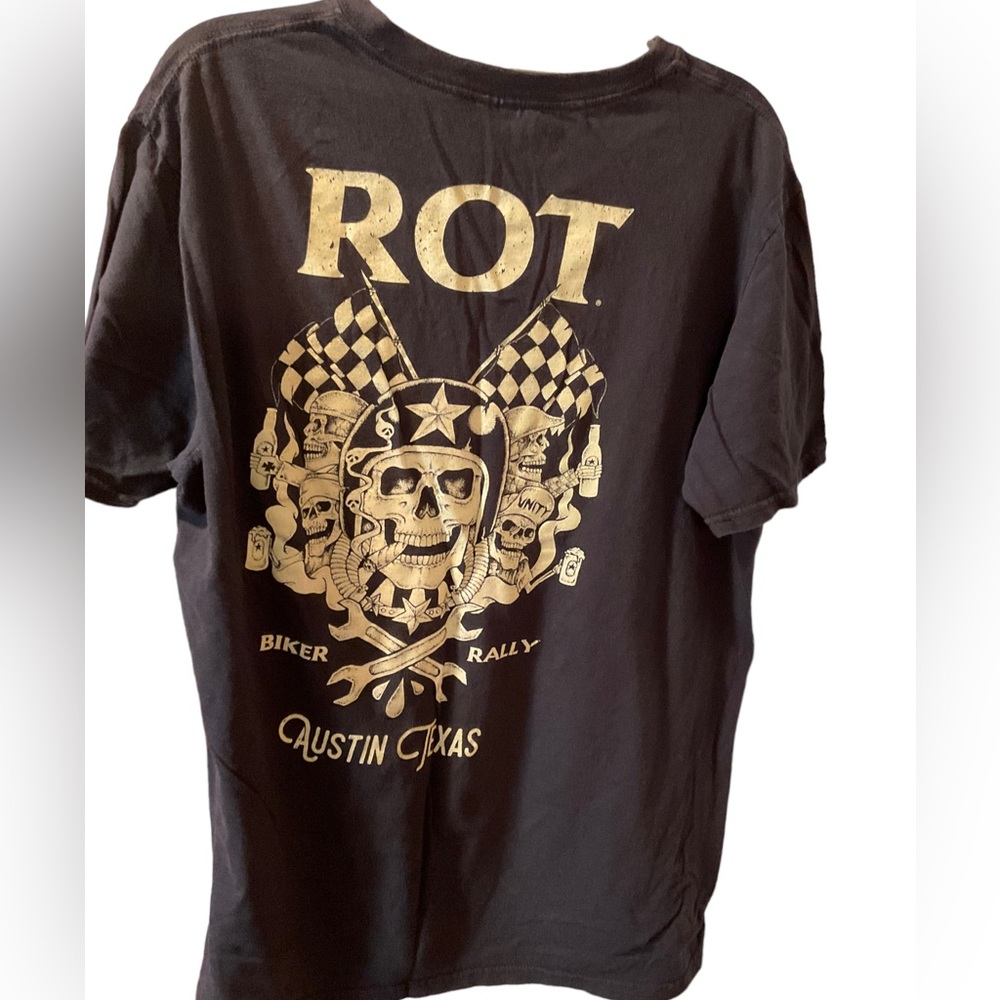 ROT Bikers Rally T Shirt, Unisex